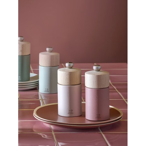 Moulin à poivre manuel Boréal 12cm - Gris roche - Peugeot Saveurs