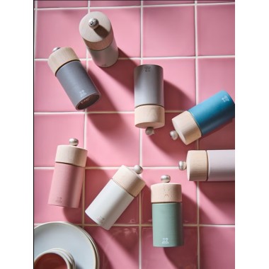 Moulin à sel manuel Boréal 12cm - Sauge - Peugeot Saveurs