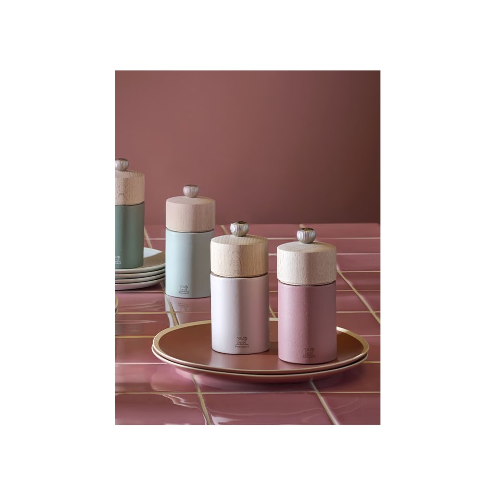 Moulin à sel manuel Boréal 12cm - Sauge - Peugeot Saveurs