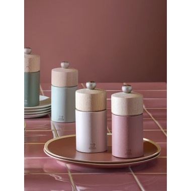 Moulin à sel manuel Boréal 12cm - Sauge - Peugeot Saveurs