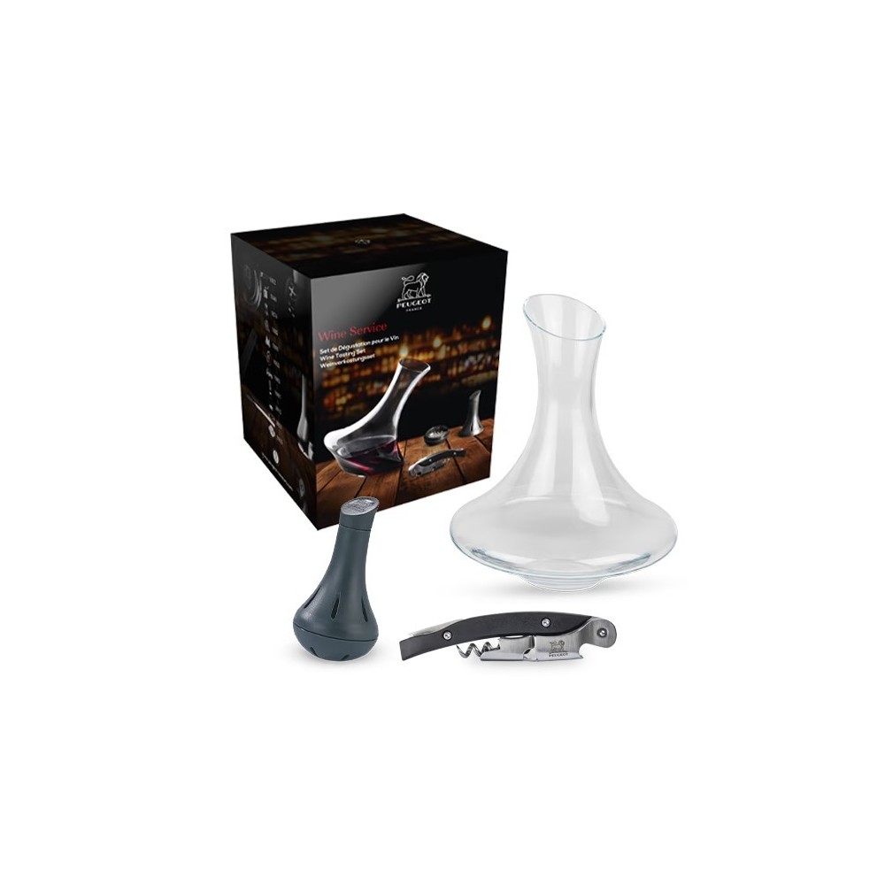 Coffret dégustation pour le vin – Wine Service- Peugeot Saveurs
