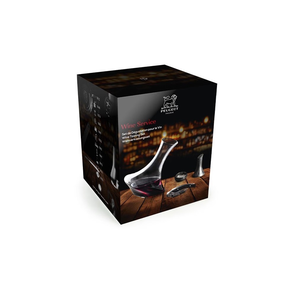 Coffret dégustation pour le vin – Wine Service- Peugeot Saveurs