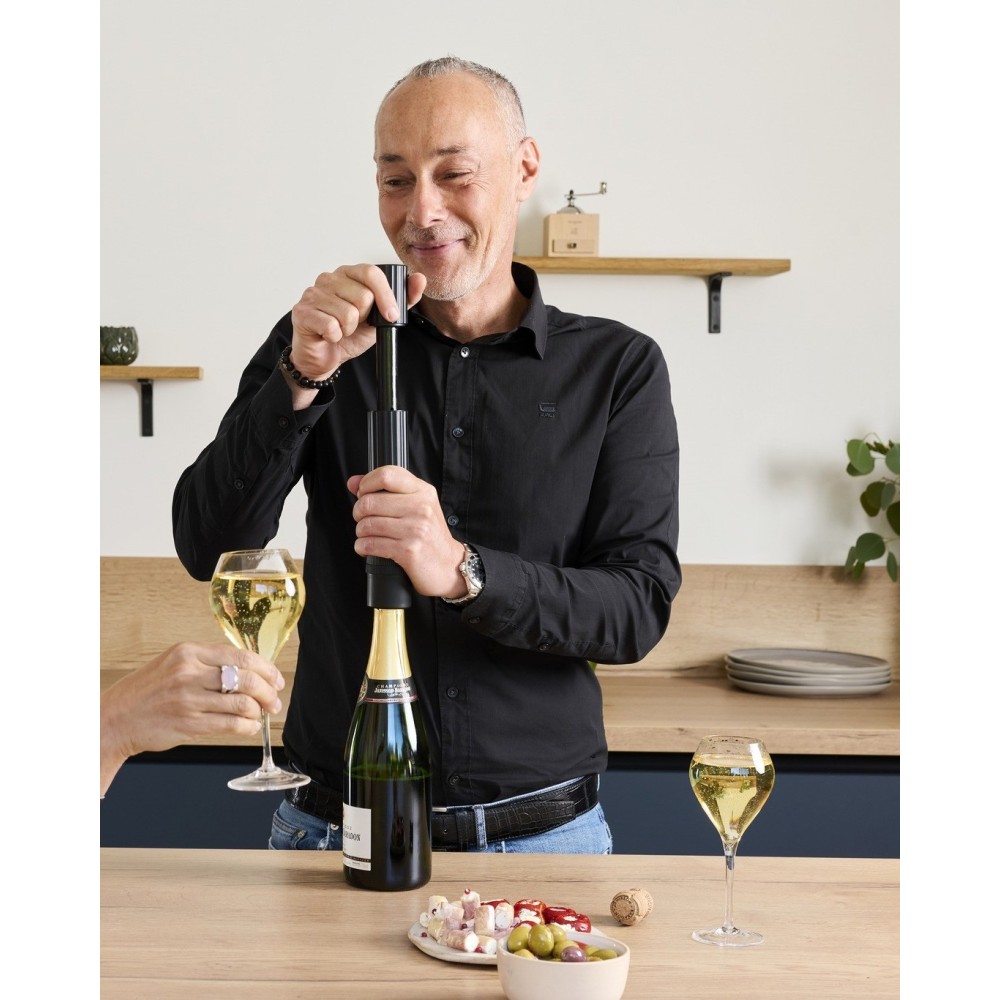 Pop’n Preserve – Coffret tire-bouchon sommelier & pompe double fonction - Peugeot Saveurs