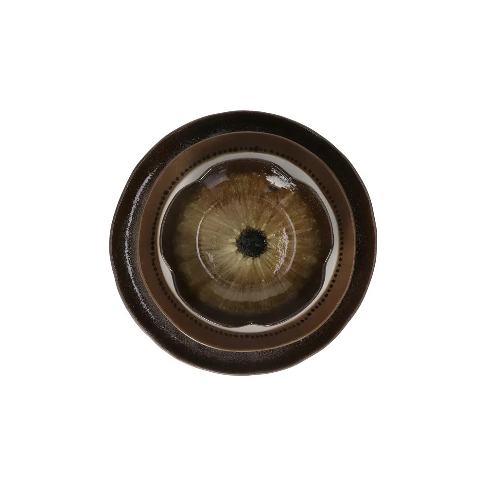 Cycle- Assiette plate- Grès Dia 27x H1.8cm