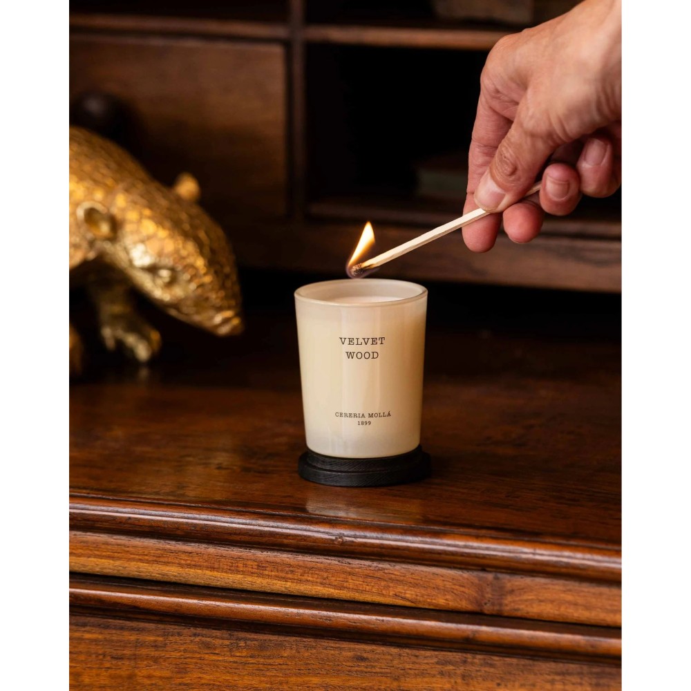 Mini bougie  Velvet Wood - CM 1899 (70gr )