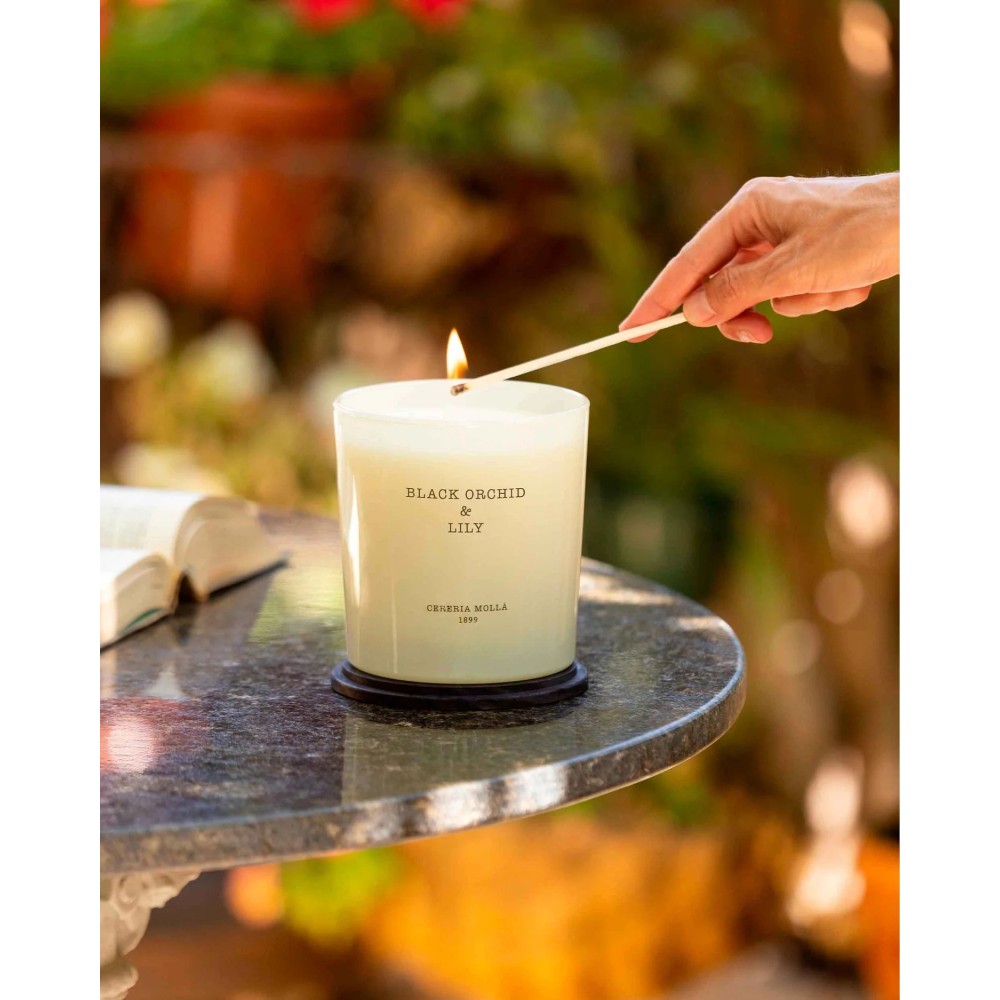 Bougie XL Black Orchid & Lily - CM 1899 (600 gr)