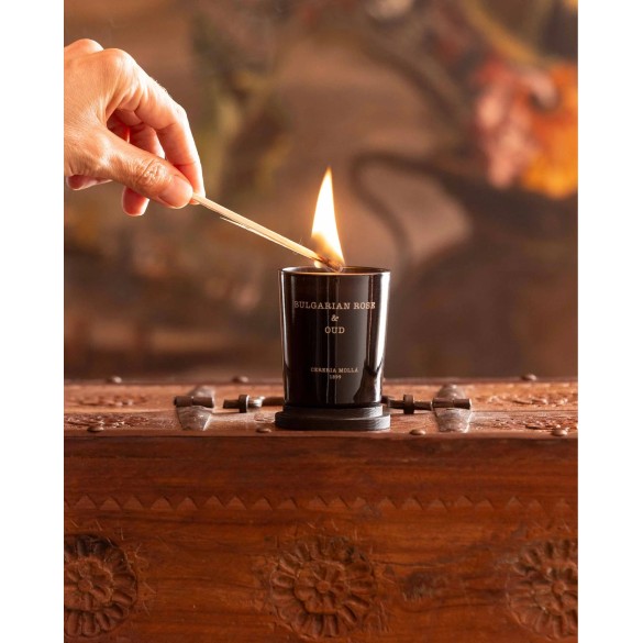Mini bougie Bulgarian rose & Oud - CM 1899 (70 gr )