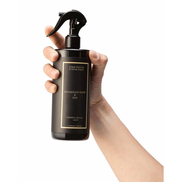 Spray textile & mains  Bulgarian rose & Oud - CM 1899 (500 ml )