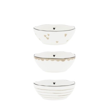 Mini bol avec des cœurs - BASTION COLLECTION