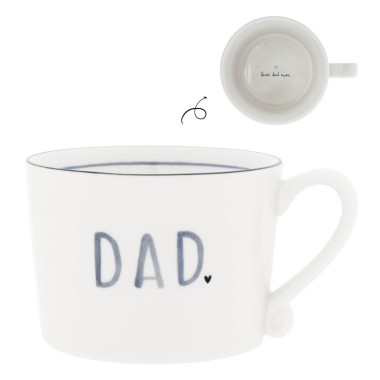 Tasse "DAD" en Iris Blue - Bastion Collection