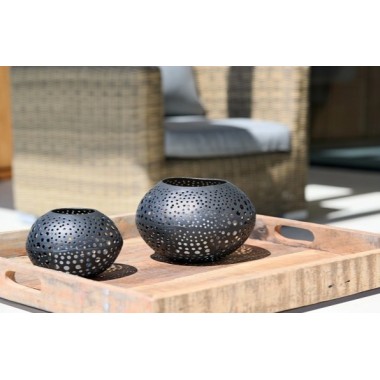 Photophore Santorin (19x20 cm- h13cm) - WMG