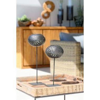 Photophore Santorin sur pied (h35cm) - WMG