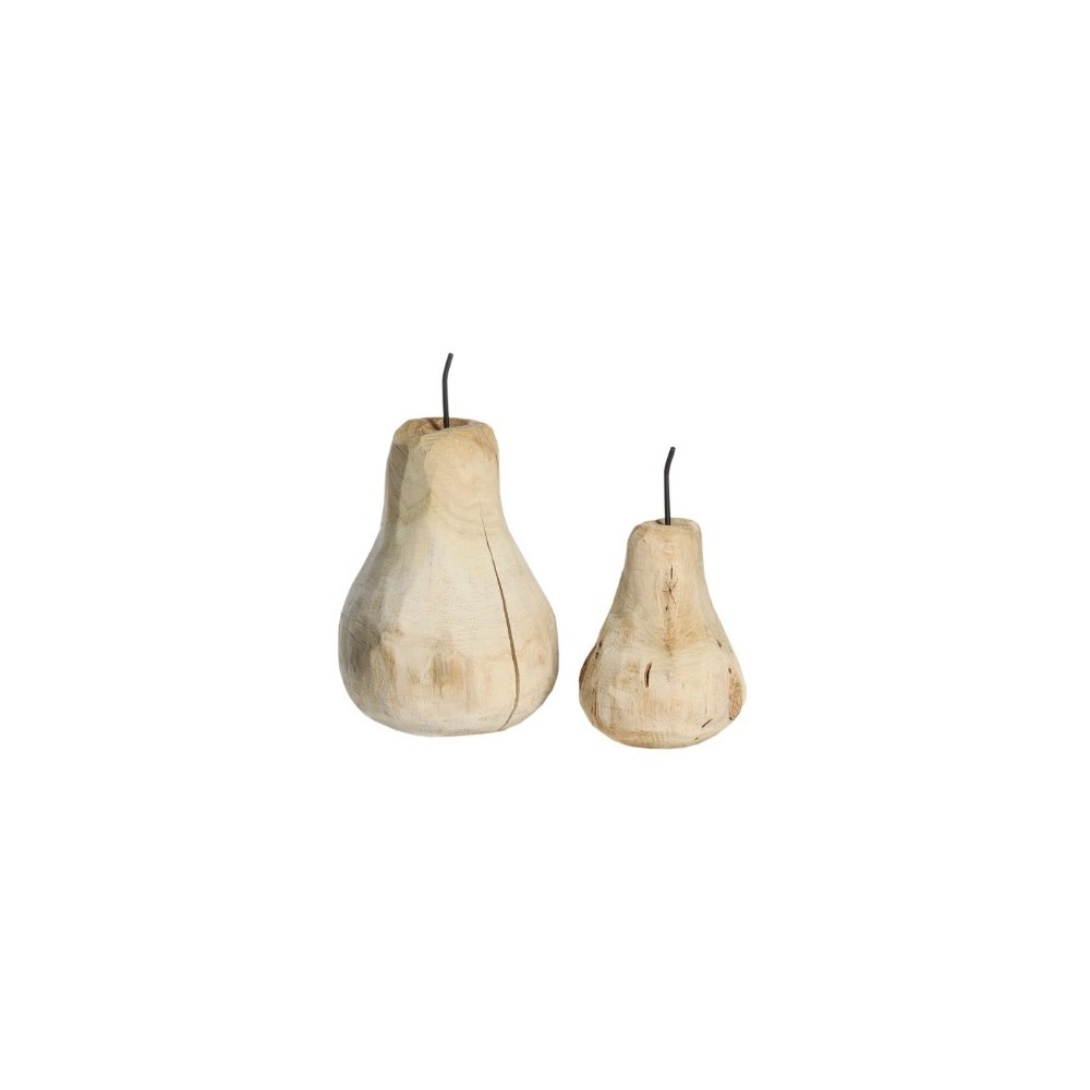Poire en bois (h 50cm) - WMG