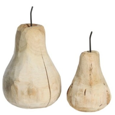 Poire en bois (h 50cm) - WMG