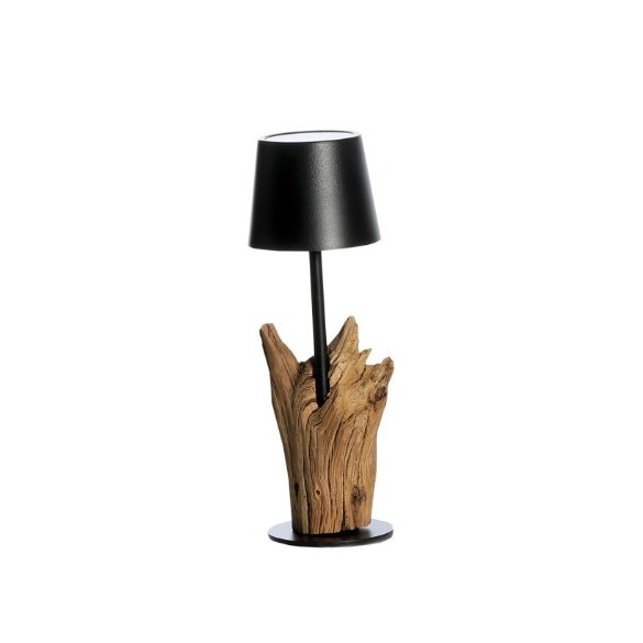 Lampe Raisa noire (37cm) - WMG