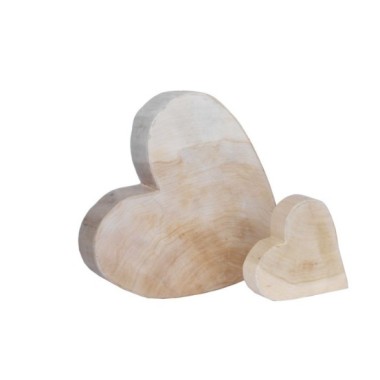 Cœur en bois à poser ( h 30cm)- WMG