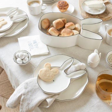 Assiette lapin (21 cm)  - BASTION COLLECTION