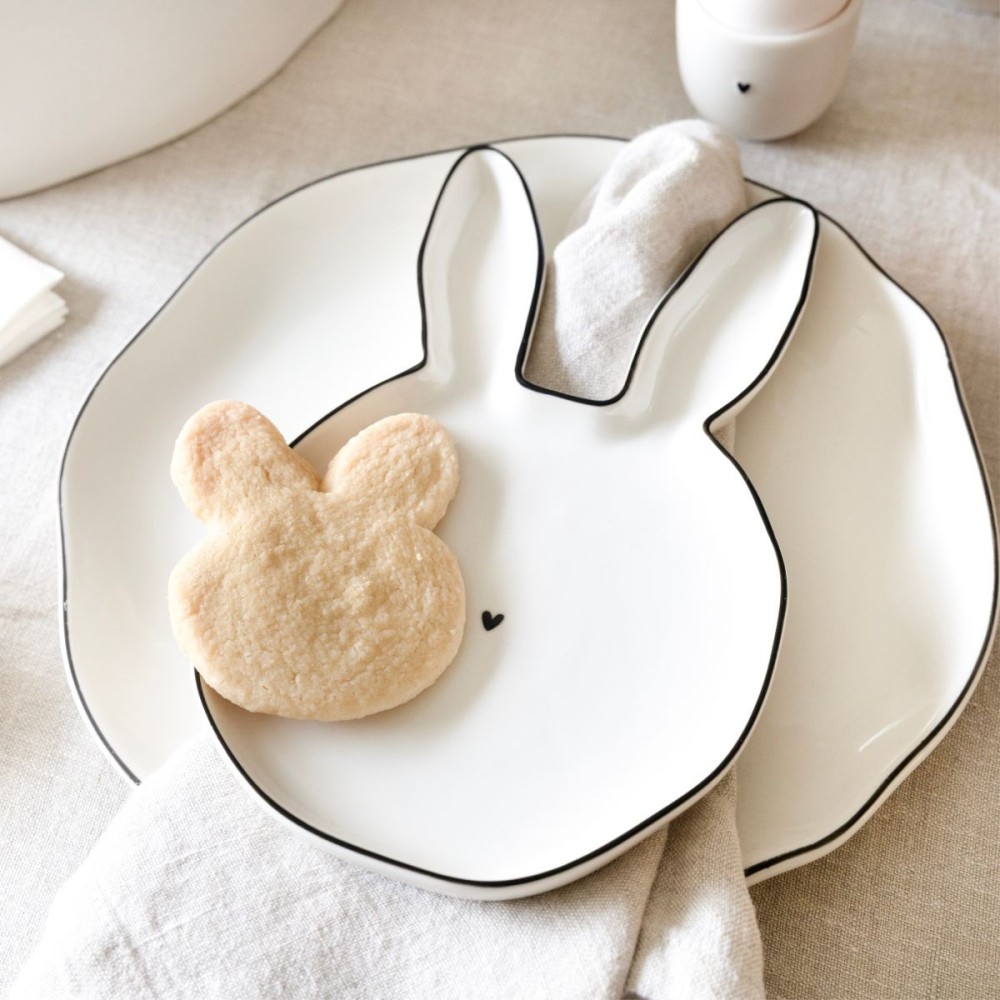 Assiette lapin (21 cm)  - BASTION COLLECTION