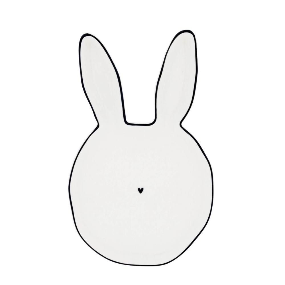 Assiette lapin (21 cm)  - BASTION COLLECTION
