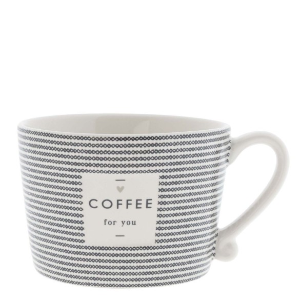 Tasse Bastion Collection - "Coffee for you" lignée