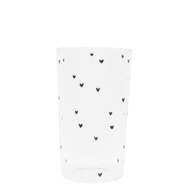 Verre Bastion Collection – Tumbler L "Hearts All Over" (450 ml)