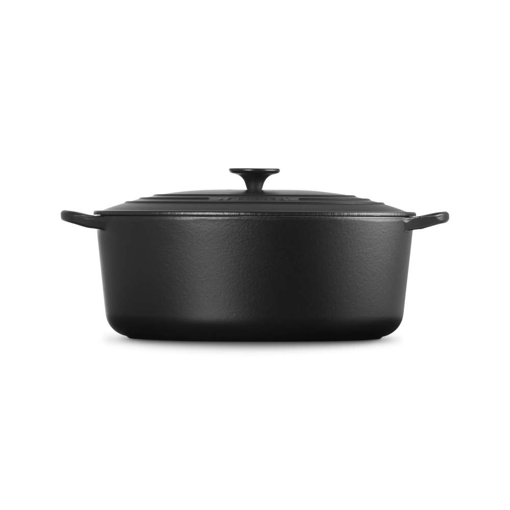 Cocotte ovale classique fonte émaillée bouton phénolique , 33cm 7,5l -  Le Creuset