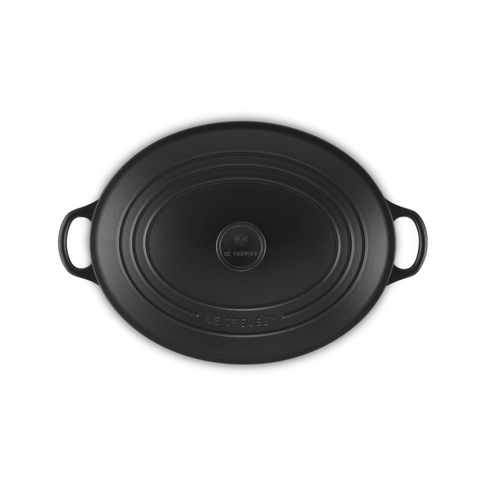 Cocotte ovale classique fonte émaillée bouton phénolique , 33cm 7,5l -  Le Creuset