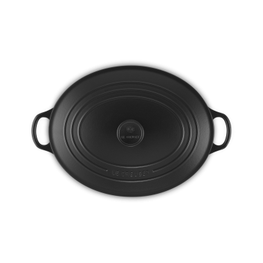 Cocotte ovale classique fonte émaillée bouton phénolique , 33cm 7,5l -  Le Creuset