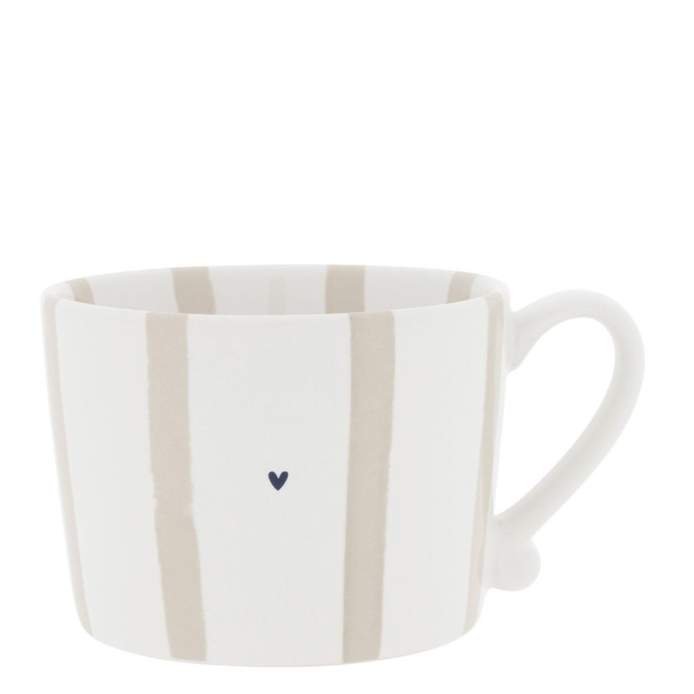 Tasse Bastion Collection - " ligné beige "