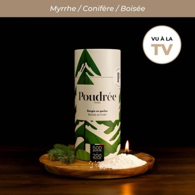 Perles de cire - Balade en forêt 500gr ( Collection Permanente) - Poudrée Paris