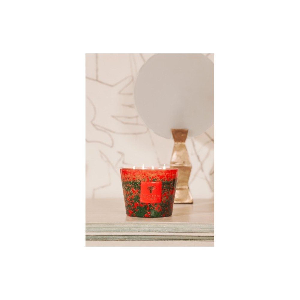Bougie parfumée Max 10 Arty Flowers - Poppies EDITION LIMITEE