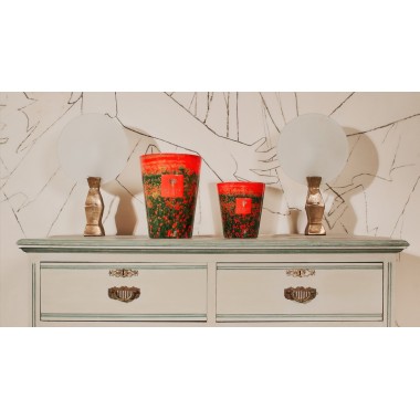 Bougie parfumée Max 10 Arty Flowers - Poppies EDITION LIMITEE