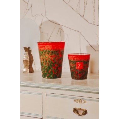 Bougie parfumée Max 10 Arty Flowers - Poppies EDITION LIMITEE