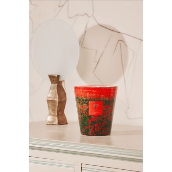 Bougie parfumée Max 16 Arty Flowers - Poppies EDITION LIMITEE