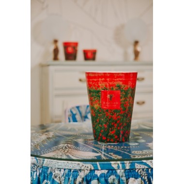 Bougie parfumée Max 16 Arty Flowers - Poppies EDITION LIMITEE