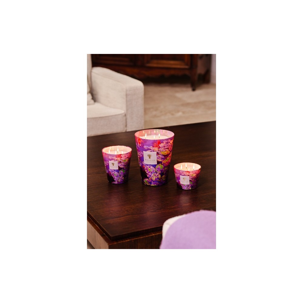 Bougie parfumée Max 24 Arty Flowers -  Water Lily EDITION LIMITEE