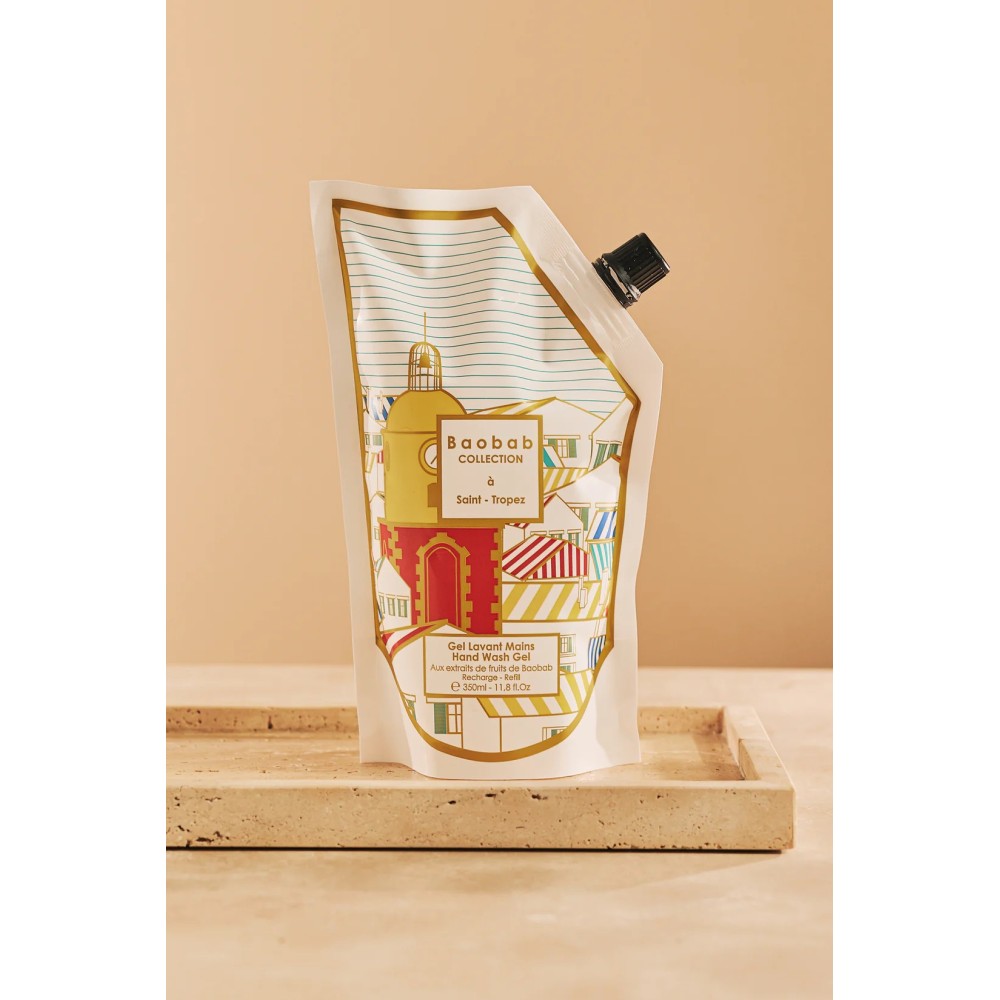 Recharge gel lavant mains Saint-Tropez