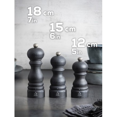 Moulin à poivre manuel Paris U'Select – Bois graphite, 12 cm