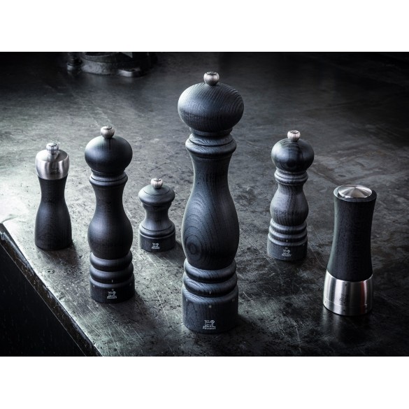 Moulin à sel manuel Paris U'Select – Bois graphite, 22 cm