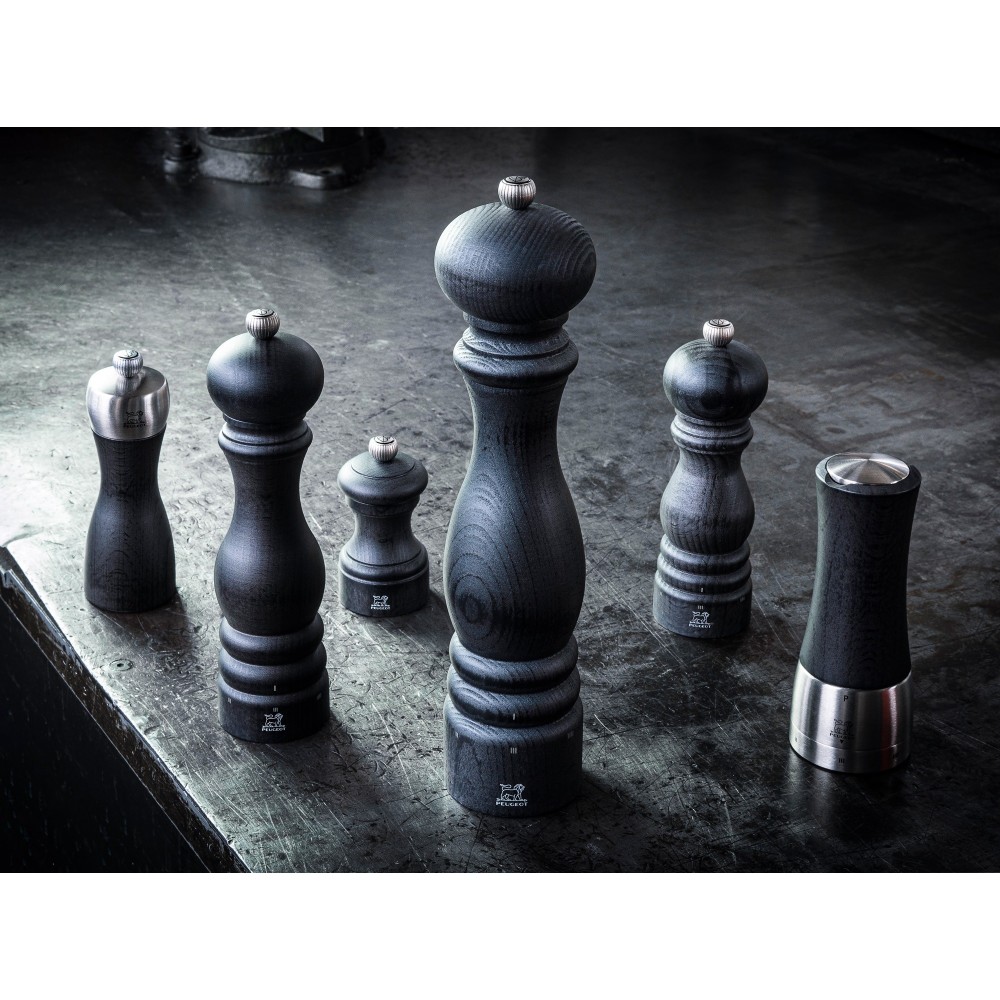 Moulin à sel manuel Paris U'Select – Bois graphite, 22 cm