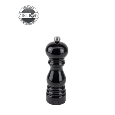 Moulin à poivre manuel Paris u’Select – Bois laqué noir, 12 cm