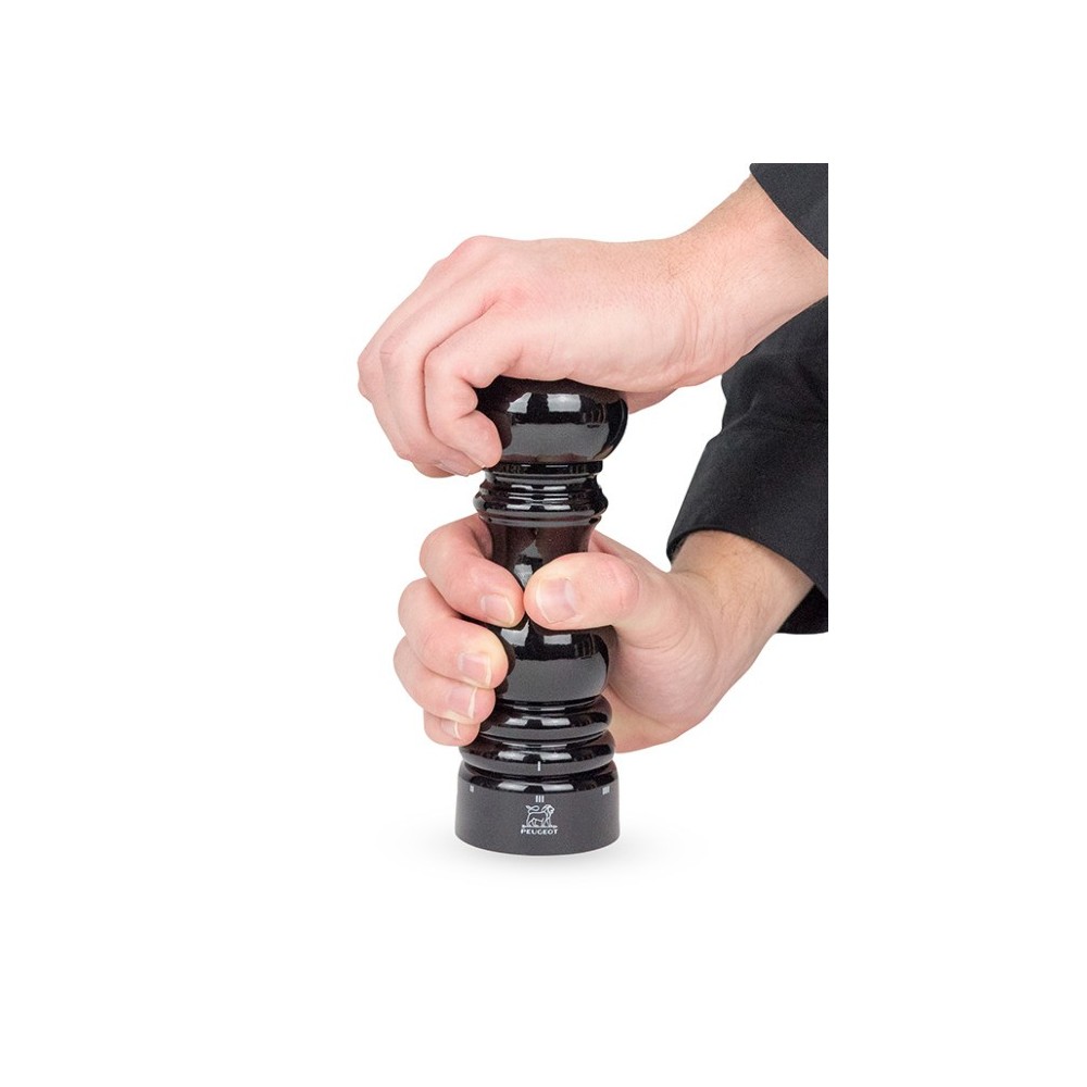 Moulin à poivre manuel Paris u’Select – Bois laqué noir, 30 cm